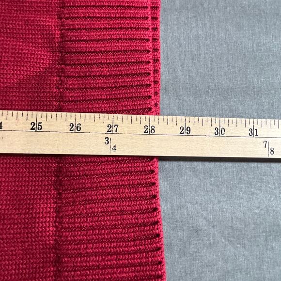 L.L. Bean Sweater Mens Size Medium Tall Cotton Knit V-Neck Casual Office Work - Picture 7 of 8